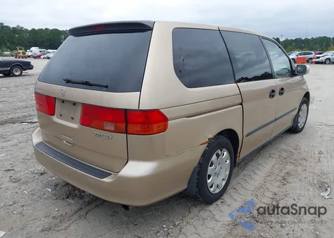 2001 Honda Odyssey Lx z USA, uszkodzony, nr VIN 2HKRL18531H620530